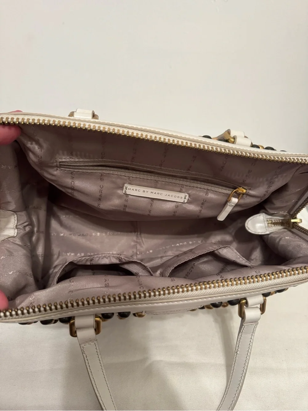 Marc by Marc Jacobs Thunderdome Studded Doctor Bag